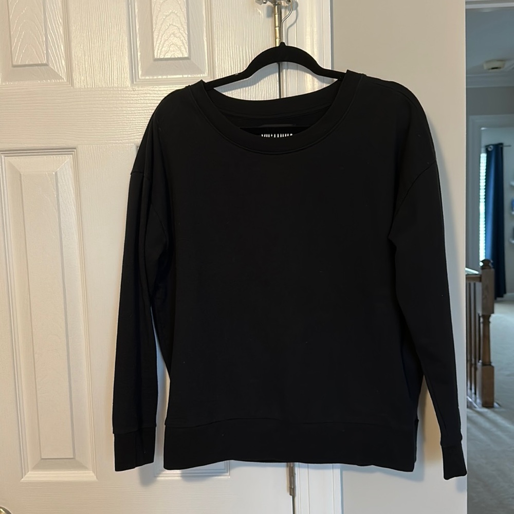 Black Victoriaβs Secret Wide Neck Sweatshirt